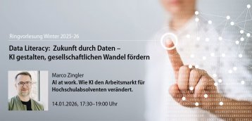 Marco Zingler: AI at work. Wie KI den Arbeitsmarkt für Hochschulabsolventen verändert.