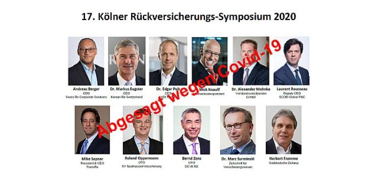 17. Kölner Rückversicherungs-Symposium - abgesagt wegen Covid-19 (Bild: ivwKöln / TH Köln)