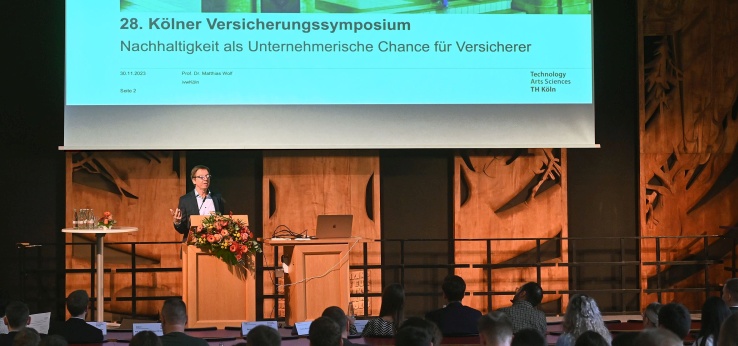 28. Kölner Versicherungssymposium (Bild: ivwKöln / TH Köln / Gerhard Richter)