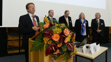 Eröffnung des 21. Kölner Versicherungssymposiums durch die Veranstalter (Bild: ivwKöln / TH Köln)