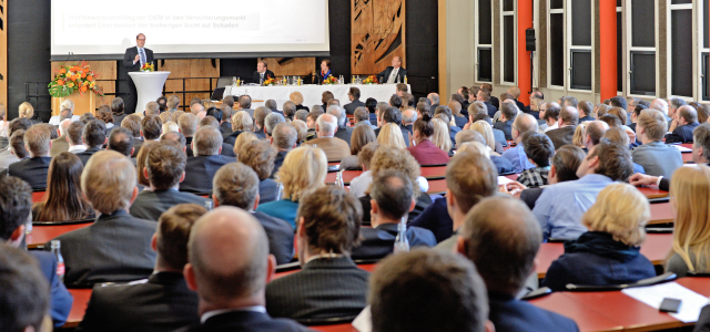 Blick über das Auditorium des Symposiums (Bild: IVW / FH Köln (Fotograf: Gerhard Richter))