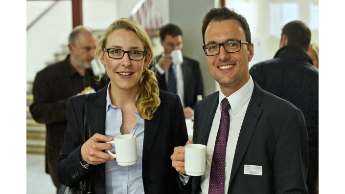 Networking in der Kaffeepause