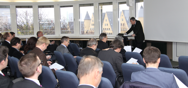 Diskussionsforum der Forschungstelle Recht (Bild: IVW / TH Köln) Diskussionsforum der Forschungstelle Recht (Bild: IVW / TH Köln)