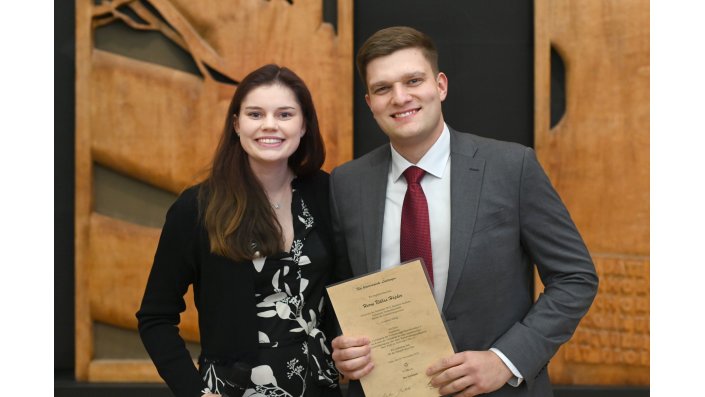 Paula Langenstück und Niklas Höpker