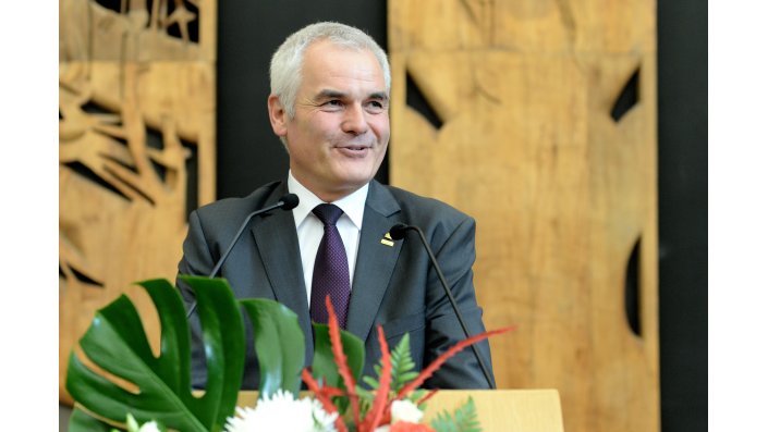 Festredner Christoph Schmallenbach, Vorstandsvorsitzender der AachenMünchener