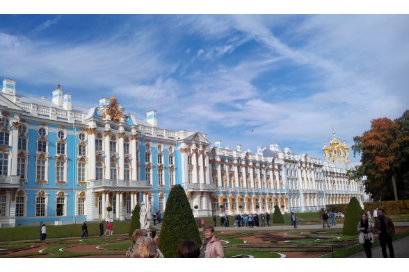 Katharinenpalast in Zarskoje Selo bei St. Petersburg, Impressionen von der Summer School 2015