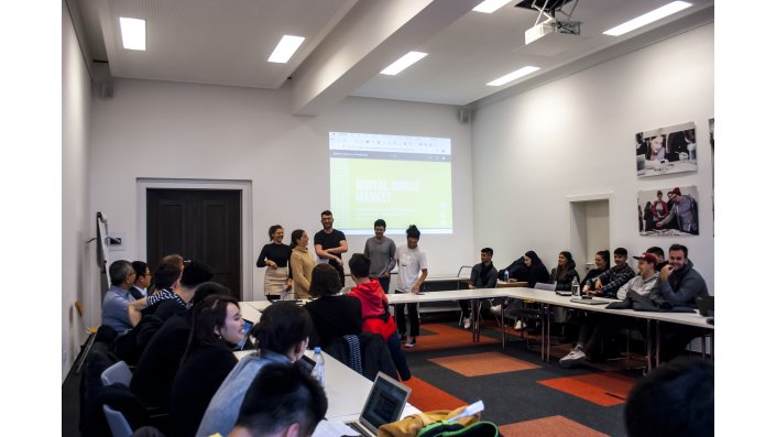 RMIT students present and debate the results of their research projects on the European Digital Single Market and the implications of a BREXIT on the European business environment