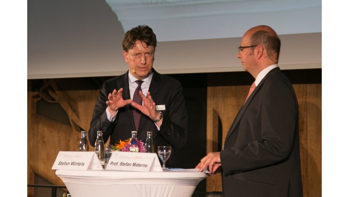 Stefan Wintels (Citigroup Global Markets, Vorsitzender des Vorstands) im Gespräch mit Prof. Stefan Materne