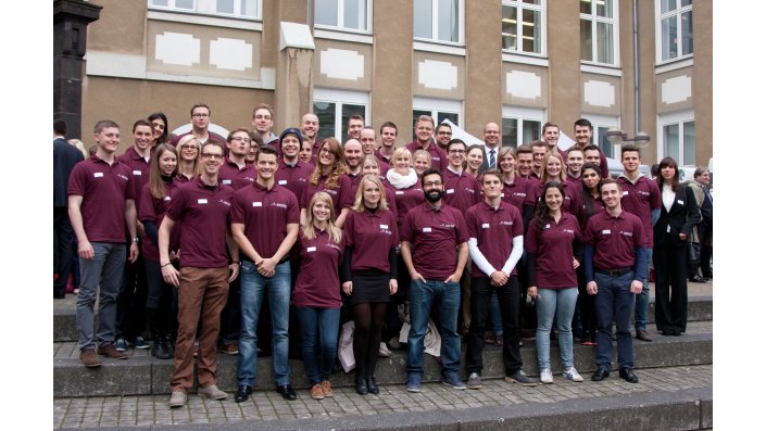 Gruppenbild des Studierendenteams