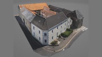 3D Aufnahme der Hofanlage in Nideggen 3D Aufnahme der Hofanlage in Nideggen