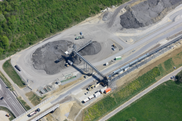 Millionen Tonnen Tunnelausbruch jährlich