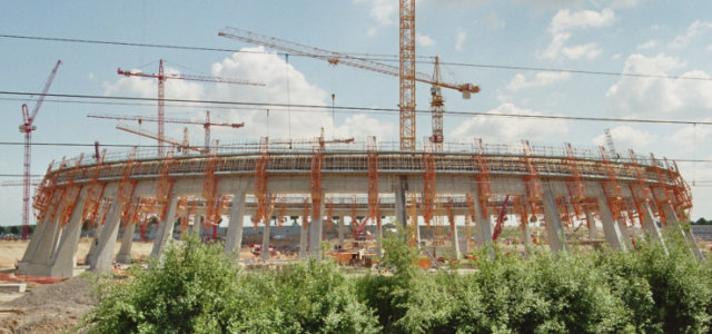 Ansicht einer Kühlturmbaustelle (Bild:Greitens / TH Köln)