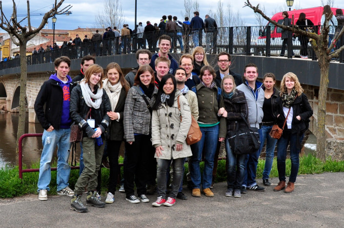 Gruppenfoto der International Civil Engineering Week 2012