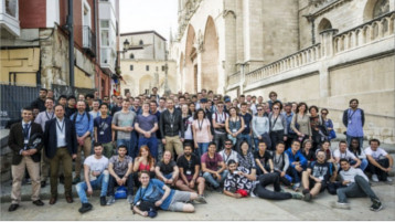 Gruppenfoto der International Civil Engineering Week 2017 (Bild: Neuenhofer / TH Köln)