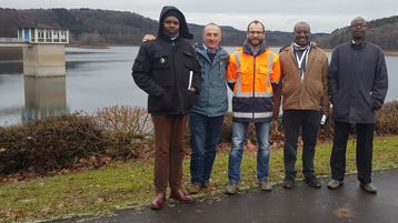 Kenia-Delegation beim Aggerverband