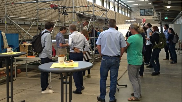 DBU-Workshop zu Sedimentmanagement, Laborbesichtigung