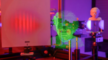 Holographie (Bild: M. Frensch / TH Köln)