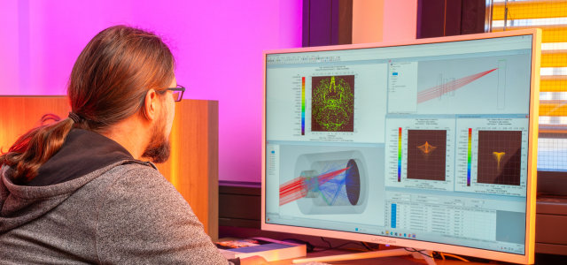 Optik-Design (Bild:M. Frensch / TH Köln)