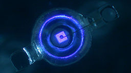 Blaue LED (Bild: FH Köln, Welker) Blaue LED (Bild: FH Köln, Welker)