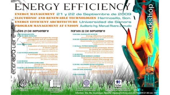Program of the Energy Efficieny Workshop 2009 Program of the Energy Efficieny Workshop 2009