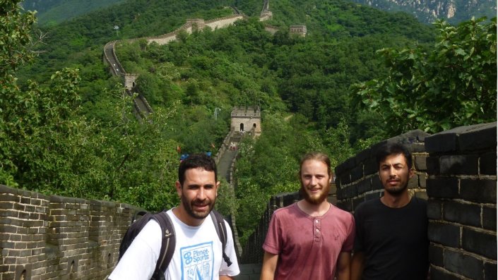 Ausflug des IFEC2018-Teams der TH Köln zur Chinesischen Mauer.