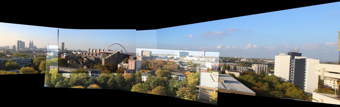 Zusammengefügtes Panorma Köln (Bild: TH Köln - Jan Salmen)