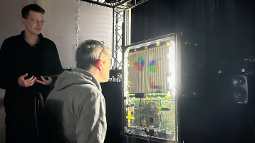 Dreidimensionales Sehen und Hören ohne 3D Brille (Bild: TH Köln - Projektteam)