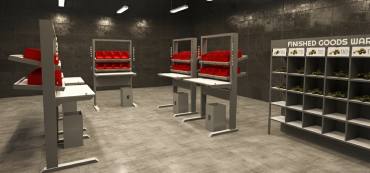 Die digitale Variante einer U-Zelle zur Fertigung von kleineren Teilen (Bild: TH Köln)