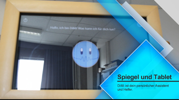 Screenshot DiMi 1 "Spiegel und Tablet" ​
