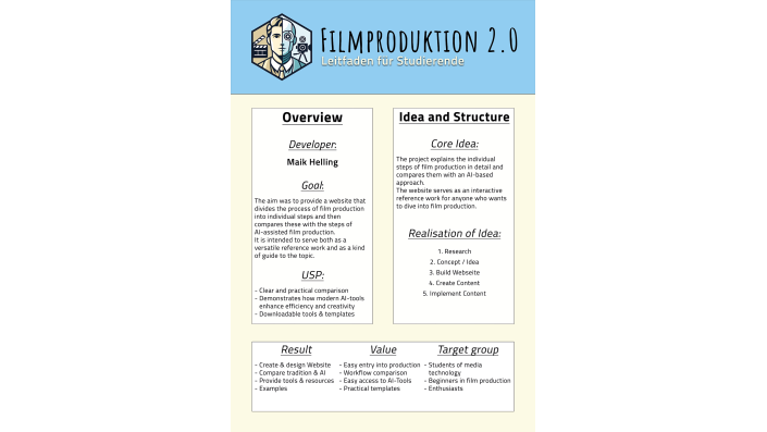 Projekt Filmproduktion 2.0
