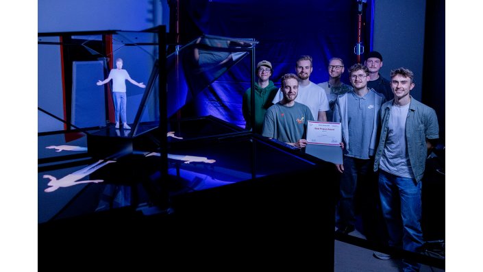 Das Projektteam ist mir dem "Best Project Award" ausgezeichnet worden.