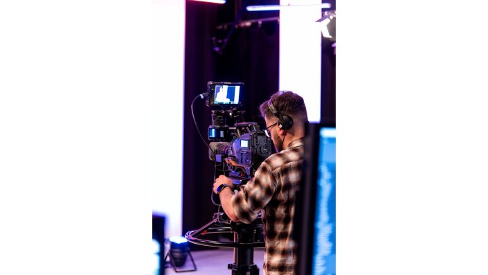 Alle typischen Positionen – wie z.B. die Studiokamera – wurden von Studierenden besetzt.