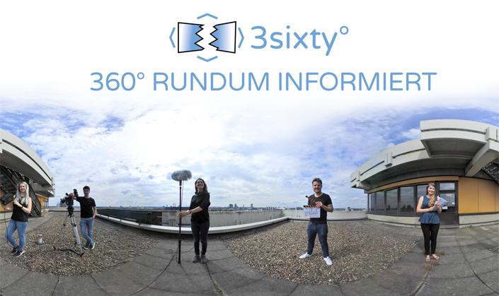 360°-Aufnahme des Projektteams