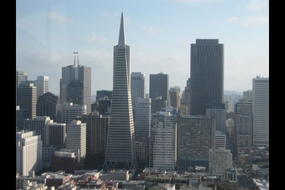 Downtown San Francisco from Coit Tower