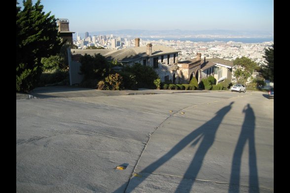 San Francisco From a Hill