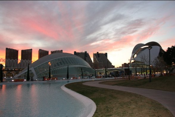 La Ciudad de las Artes y de las Ciencias de Valencias