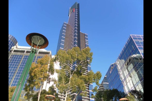 Eureka Tower in Melbourne