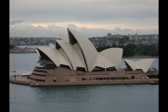 Blick auf die Oper in Sydney