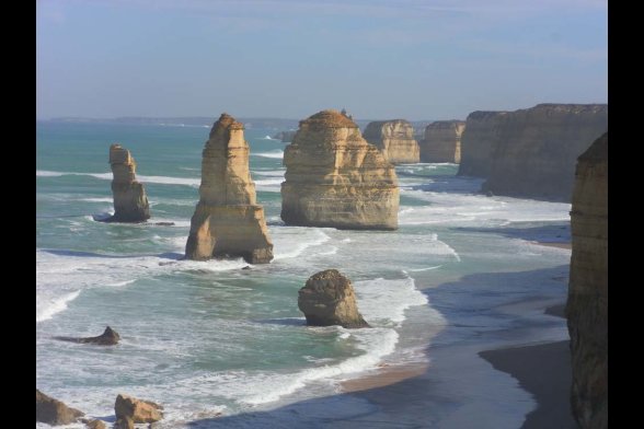 Blick auf die Steilküste im Süden von Australien