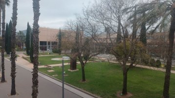 UPV Vera campus on a cloudy Valencia morning (Bild: M. Gabr)