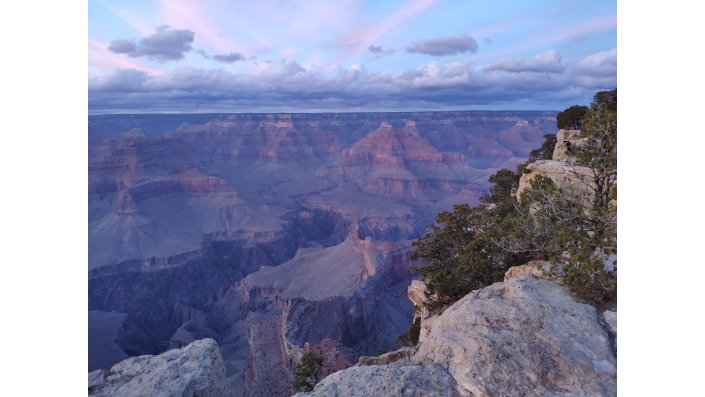 Der Grand Canyon während Thanksgiving