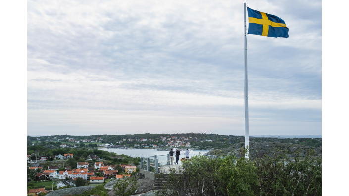 View spot on the southern archipelagos