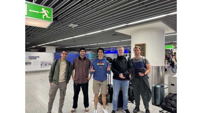 Day 1: Frankfurt Airport