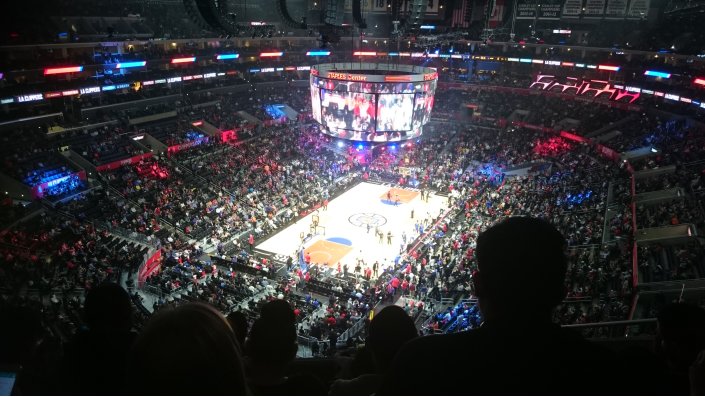 Basketball at Staples Center