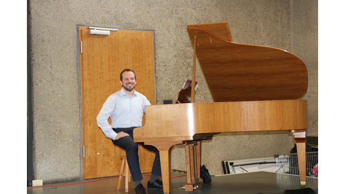 Graduiertenfest 26 Begleitung am Klavier Prof. Viehof