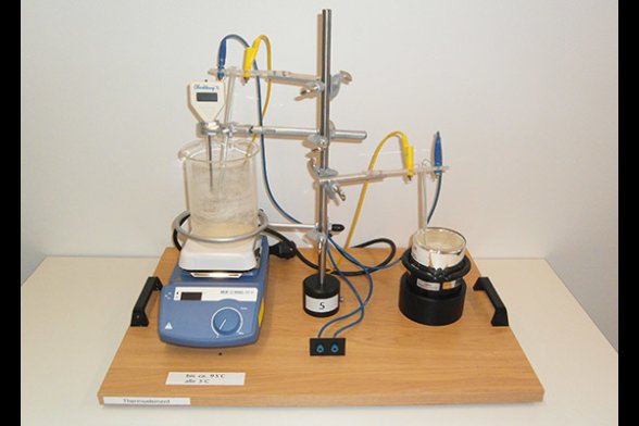 Versuchsaufbau Thermoelement