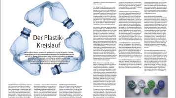 Titelbild des Artikels "Der Plastik-Kreislauf" (Bild: TH Köln) Titelbild des Artikels "Der Plastik-Kreislauf" (Bild: TH Köln)