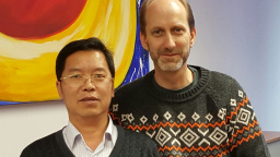 Prof. Bonnet und Prof. Yan (Bild: TH Köln)