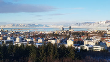 Skyline über Reykjavik (Bild: Mareike Schütz/TH Köln)
