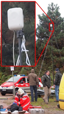 Lokales Positionierungssystem (LPS) - Antenne Lokales Positionierungssystem (LPS) - Antenne